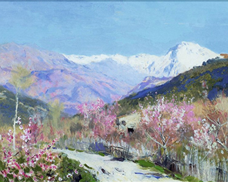 Картина «Весна в Италии» Исаак Левитан