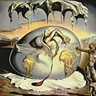 Картина Геополитический младенец, наблюдающий рождение нового человека Сальвадр Дали
