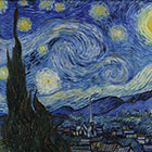 Картина Звездная ночь Винсент Ван Гог